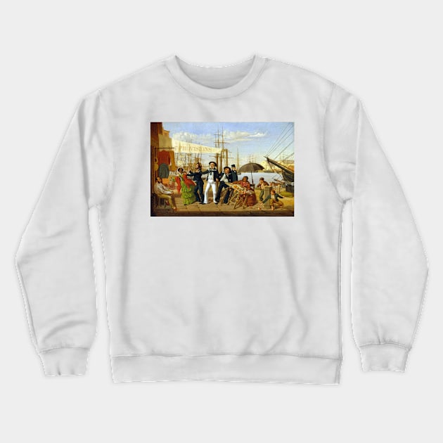 John Carlin After a Long Cruise Crewneck Sweatshirt by pdpress